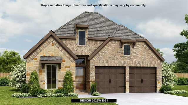New construction Single-Family house 2026W, 12243 Texas Trumpet Trail, Humble, TX 77346 - photo 2