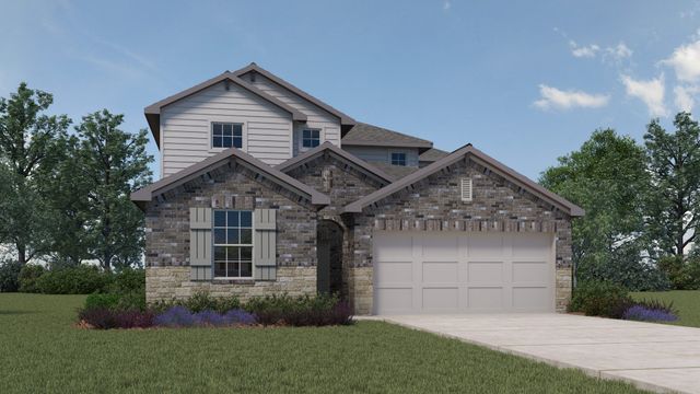 New construction Single-Family house 925 Vogel Drive, Georgetown, TX 78626 The Wilson II - photo 0