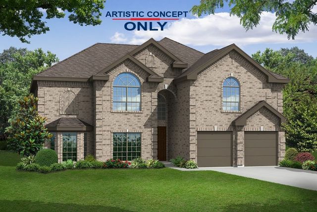 New construction Single-Family house Brentwood II F, Waxahachie, TX 75165 - photo 1