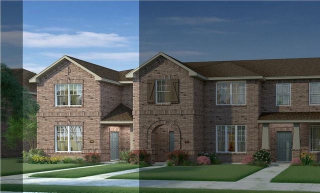 New construction Townhouse house 9, 2300 Greystone Drive, Denton, TX 76207 - photo 29
