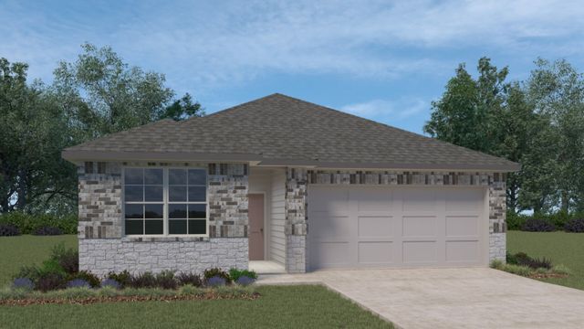 New construction Single-Family house 117 Finley Rae Drive, Georgetown, TX 78626 The Easton II - photo 0