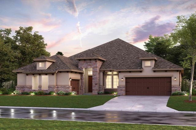 New construction Single-Family house 10629 Lake Palmetto Drive (malibu), Conroe, TX 77385 - photo 0