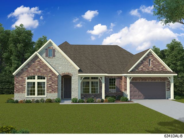 New construction Single-Family house The Roseburg, 3203 Carrington Drive, Mansfield, TX 76063 - photo 3