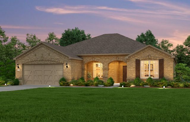 New construction Single-Family house Magnolia, 945 Freedom Lane, Aubrey, TX 76227 - photo 2