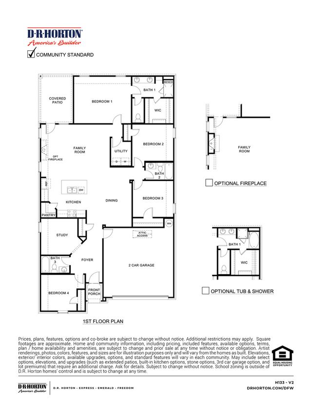 New construction Single-Family house H133 Violet, 918 Indigo Lane, Celina, TX 75009 - photo 2