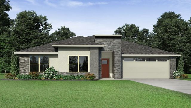 New construction Single-Family house Dean, 1718 Bryson Heights, Rosenberg, TX 77469 - photo 2