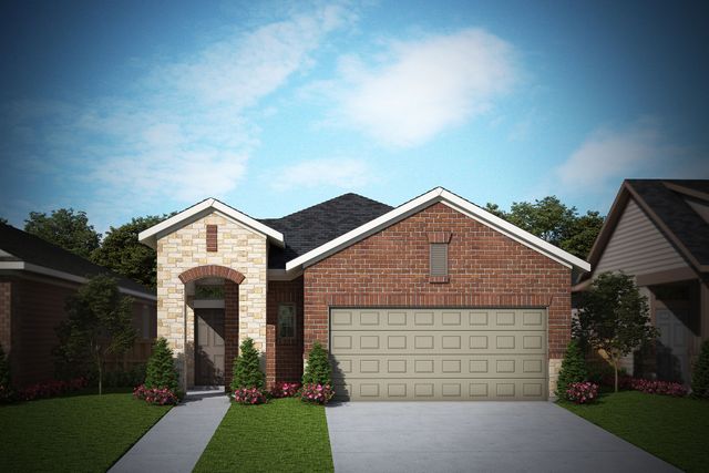 New construction Single-Family house The Pineway, 105 Monterey Oak Trail, Georgetown, TX 78628 - photo 1