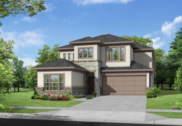 New construction Single-Family house Kinney, 29030 Meadow Terrace Drive, Fulshear, TX 77441 - photo 0