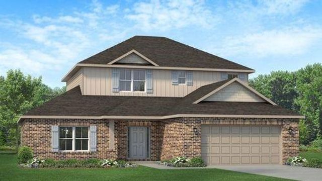 New construction Single-Family house 10266 Whitney Reach Drive, Rosharon, TX 77583 2500 - photo 0