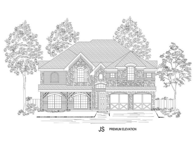 New construction Single-Family house Brentwood II F (w/Media), 12515 Dove Chase Lane, Frisco, TX 75035 - photo 7