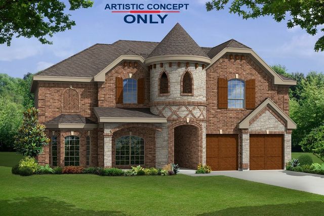 New construction Single-Family house Brentwood II F (w/Media), 12515 Dove Chase Lane, Frisco, TX 75035 - photo 18