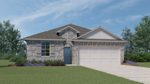 New construction Single-Family house 301 Brody Lane, Georgetown, TX 78626 The Reagan II - photo 0
