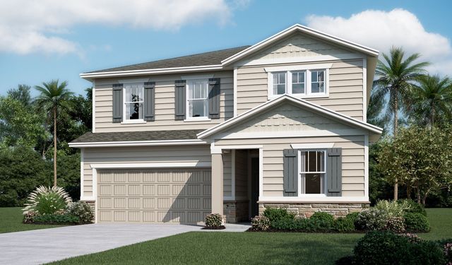 New construction Single-Family house 11482 Admirals Cove Drive, Jacksonville, FL 32221 Pearl - photo 1