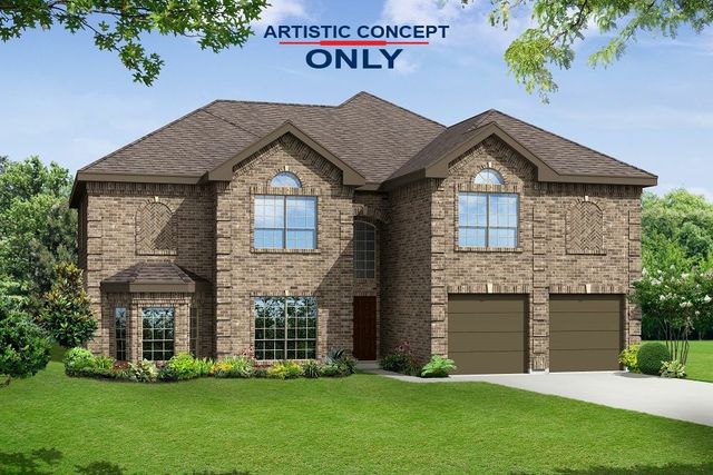 New construction Single-Family house Brentwood II F, Waxahachie, TX 75165 - photo 0
