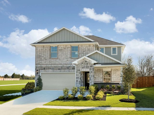 New construction Single-Family house The Winedale,  1351 Cress Garden Lane Forney, TX 75126  75126 - photo 0