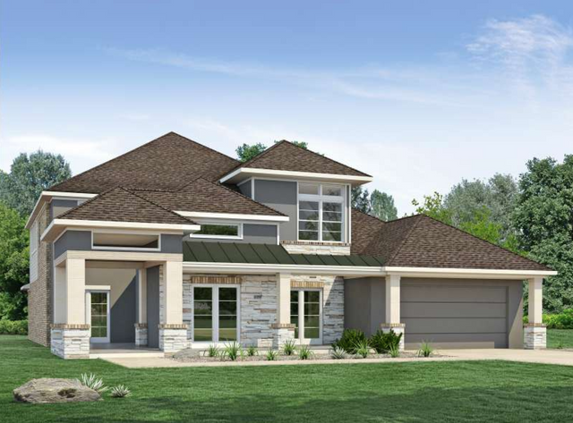 New construction Single-Family house Big Bend 3820, 15314 Viviente Drive, Grangerland, TX 77302 - photo 0