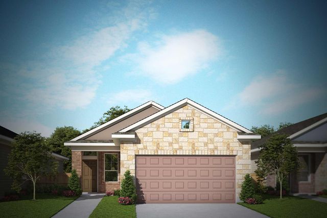 New construction Single-Family house The Frisco, 105 Monterey Oak Trail, Georgetown, TX 78628 - photo 0