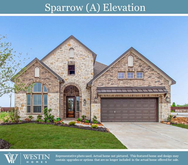 New construction Single-Family house The Sparrow, 19902 Southern Stream Drive, Cypress, TX 77433 - photo 0