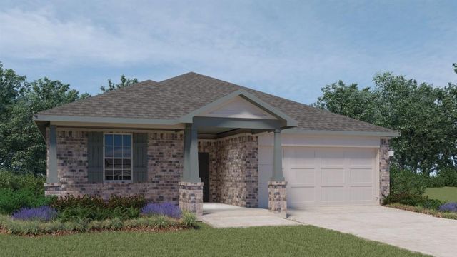 New construction Single-Family house 1801 Flying Horseshoe Bend, Georgetown, TX 78628 - photo 0