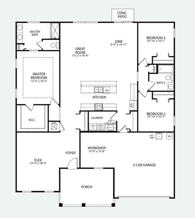 New construction Single-Family house Wilmington, 4000 Flagler Estates Boulevard, Hastings, FL 32145 - photo 4