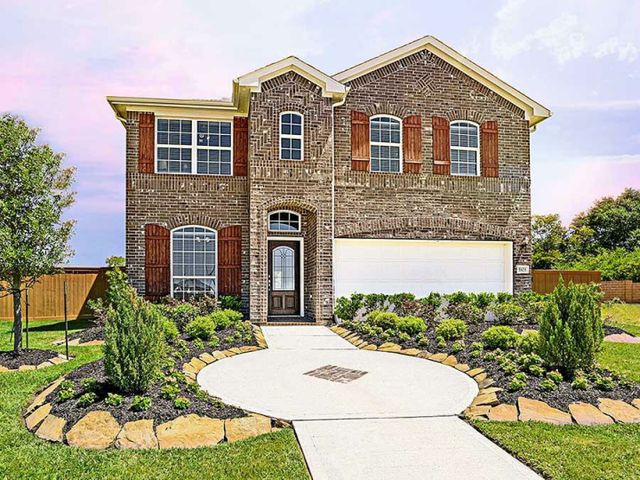 New construction Single-Family house The Bedford II, 5107 Indian Pine Lane, Brookshire, TX 77423 - photo 0