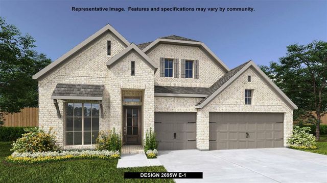 New construction Single-Family house 2695W, 18927 Columbus Mill Drive, New Caney, TX 77357 - photo 0