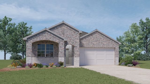 New construction Single-Family house 123 Krause Springs Drive, Hutto, TX 78634 The Reagan - photo 0