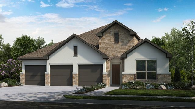 New construction Single-Family house Garnet, 433 Windward View, Leander, TX 78641 - photo 4