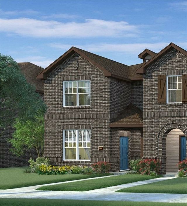 New construction Townhouse house 9, 2300 Greystone Drive, Denton, TX 76207 - photo 31
