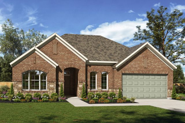 New construction Single-Family house The Milburn, 132 Founders Grove Loop, Willis, TX 77318 - photo 0