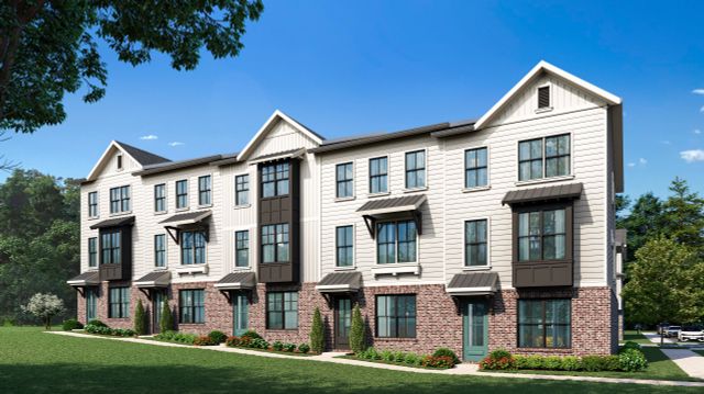 Market Square at Sawnee Village Townhomes by The Providence Group in Cumming - photo