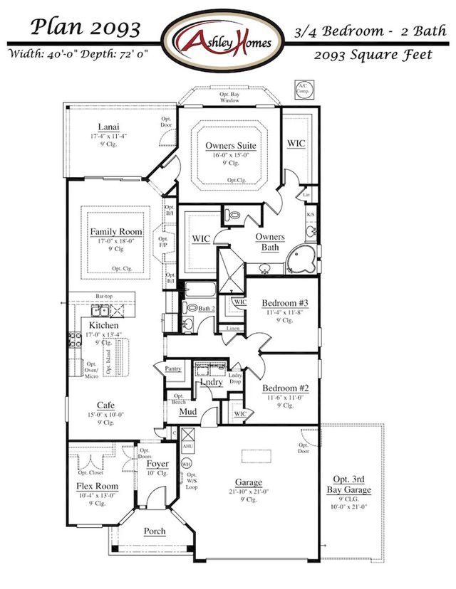 Plan 2093 by Ashley Homes, LLC - photo