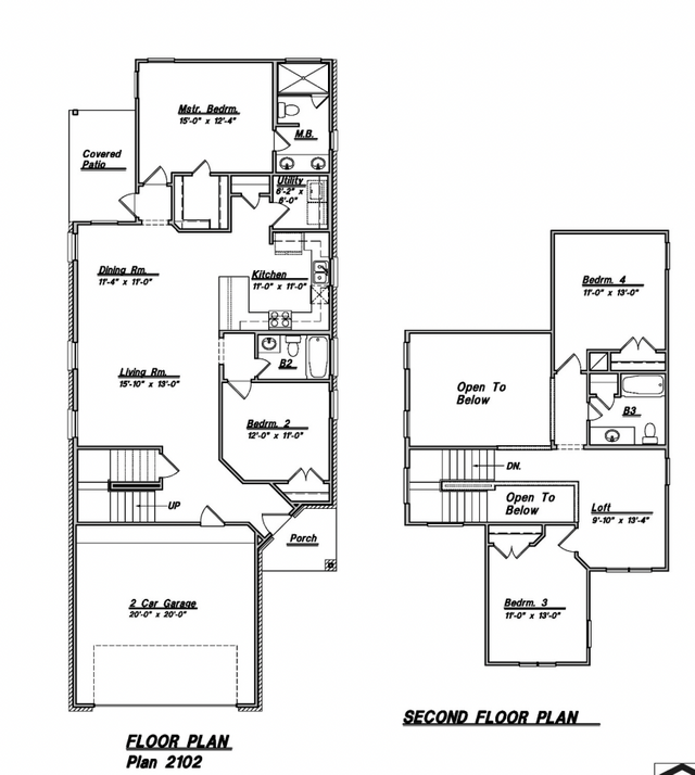 New construction Single-Family house Floor Plan 2102, 4120 W Bayou Maison Circle, Dickinson, TX 77539 - photo 4