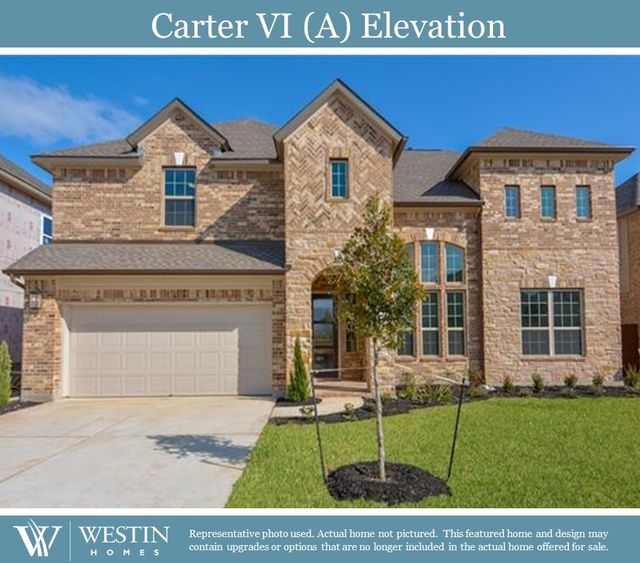 New construction Single-Family house The Carter VI, 1237 Terrace View Drive, Georgetown, TX 78628 - photo 0