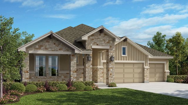 New construction Single-Family house Caporina, 104 Civita Road, Georgetown, TX 78628 - photo 2