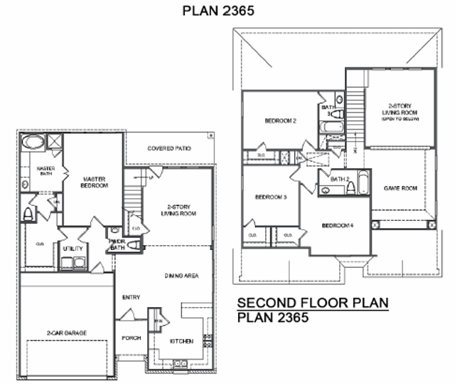 New construction Single-Family house Floor Plan 2365, 4120 W Bayou Maison Circle, Dickinson, TX 77539 - photo 0