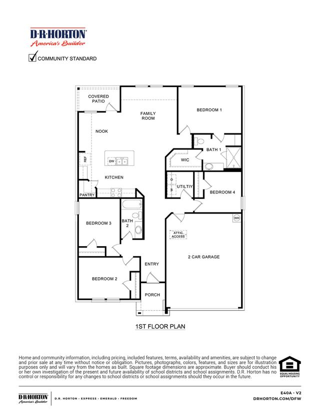 New construction Single-Family house 3016 Saddleback Way, Forney, TX 75126 E40A Adelaide - photo 24