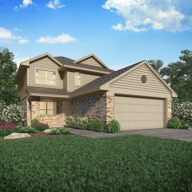 New construction Single-Family house Hawthorn, 4339 Cedar Elm Street, Baytown, TX 77521 - photo 1