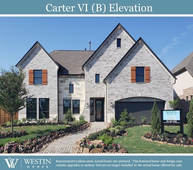 New construction Single-Family house The Carter VI, 1237 Terrace View Drive, Georgetown, TX 78628 - photo 1