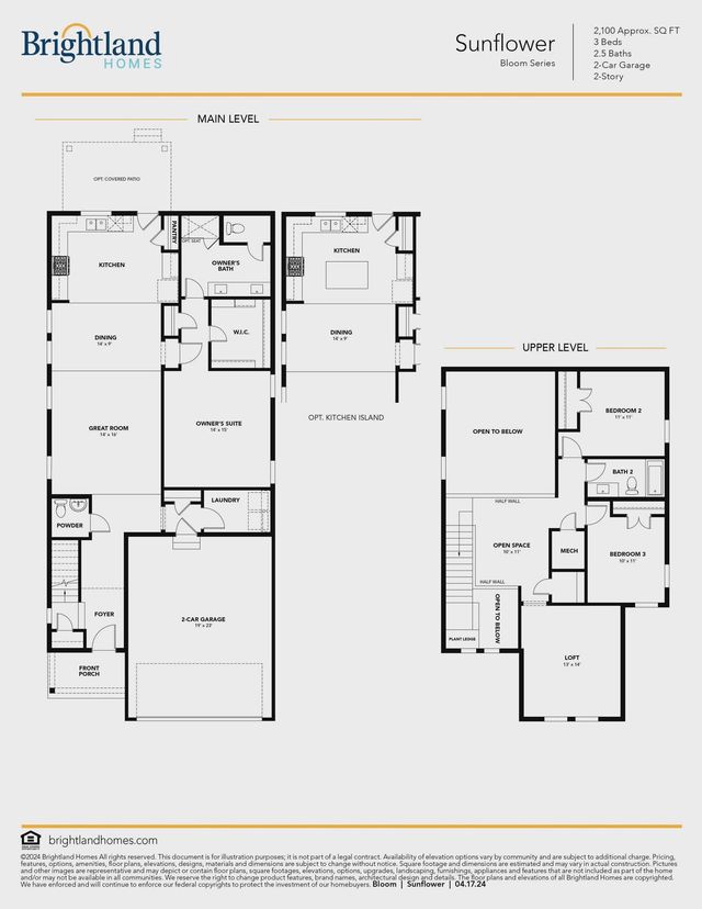 Bloom Series - Sunflower by Brightland Homes - photo