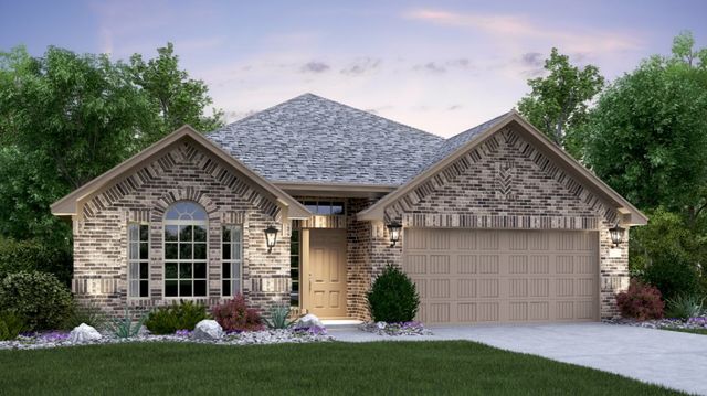New construction Single-Family house 9Q13, 1301 Terrace View Drive, Georgetown, TX 78628 Onyx - photo 0