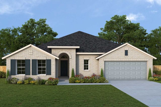 New construction Single-Family house The Ridgegate, 149 Cypress Forest Drive, Kyle, TX 78640 - photo 2