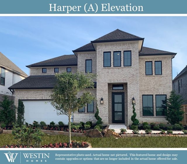 New construction Single-Family house The Harper, 1237 Terrace View Drive, Georgetown, TX 78628 - photo 0