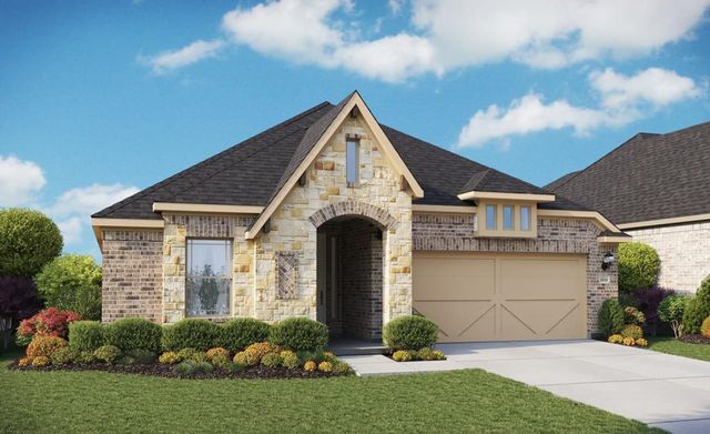 New construction Single-Family house Premier Series - Oleander, Goforth Road Crosswinds Parkway, Kyle, TX 78640 - photo 1