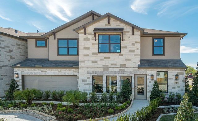 New construction Single-Family house 7128 Elgin Street, Pearland, TX 77584 Townhome Series - Yosemite F - photo 0