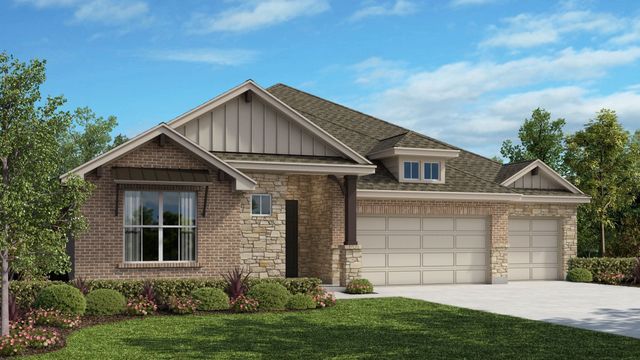 New construction Single-Family house Caporina, 104 Civita Road, Georgetown, TX 78628 - photo 1