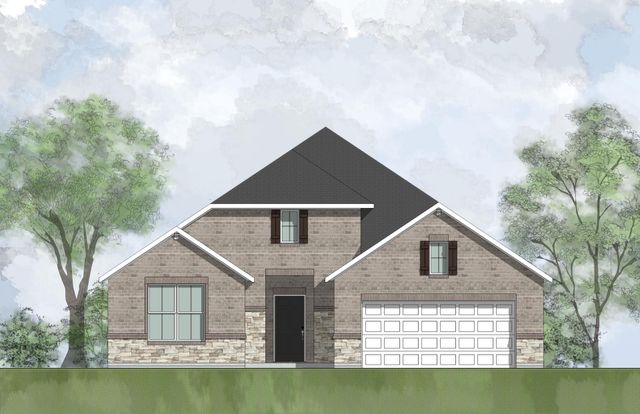 New construction Single-Family house Huntley II, 4614 Columbus Drive, Manvel, TX 77578 - photo 2